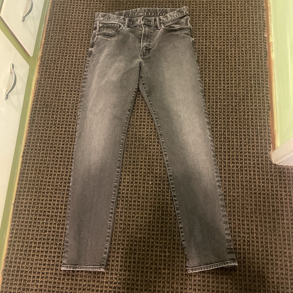 GAP Men's Charcoal Skinny Jeans